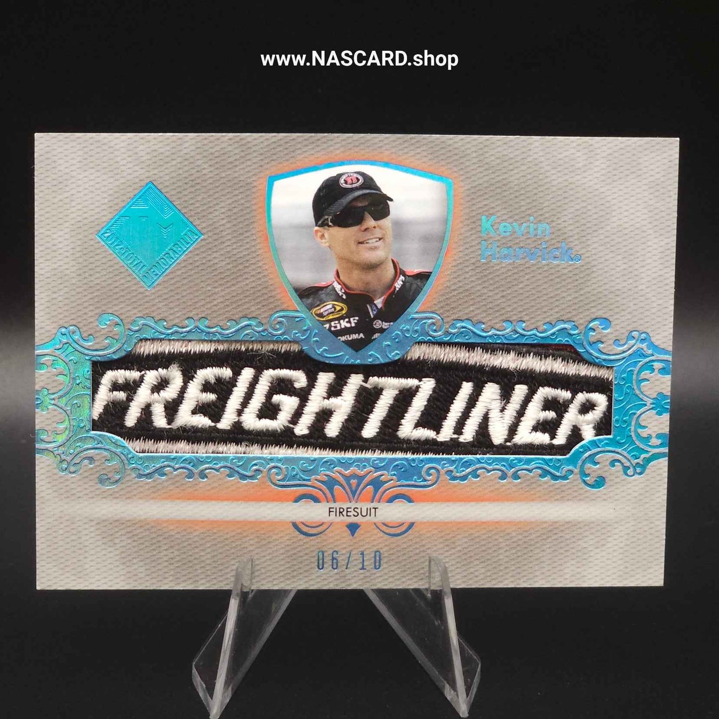 2012 Press Pass Total Memorabilia Holofoil Kevin Harvick Freightliner Patch /10 - NASCARD.shop