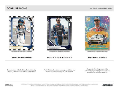 2026 Panini Donruss Racing FOTL Hobby Box - First Off The Line