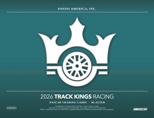 2026 Panini Track Kings Racing Hobby Blaster 20-Box Case