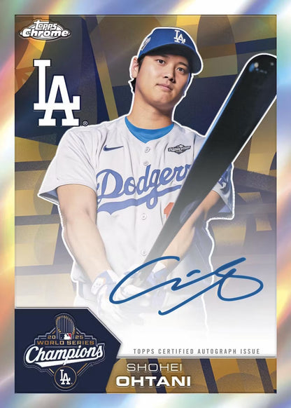 2026 Topps Chrome Baseball Hobby Box
