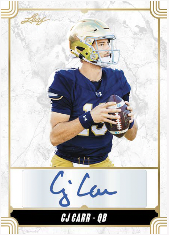 2026 Leaf Football Hobby Box | 6 Autos Per Box