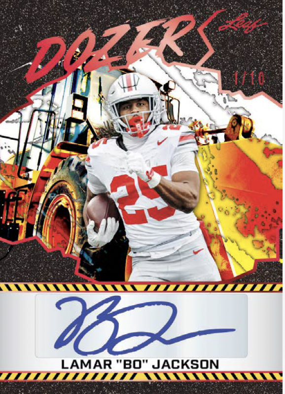 2026 Leaf Football Hobby Box | 6 Autos Per Box