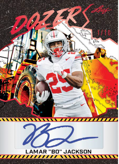 2026 Leaf Football Hobby Box | 6 Autos Per Box