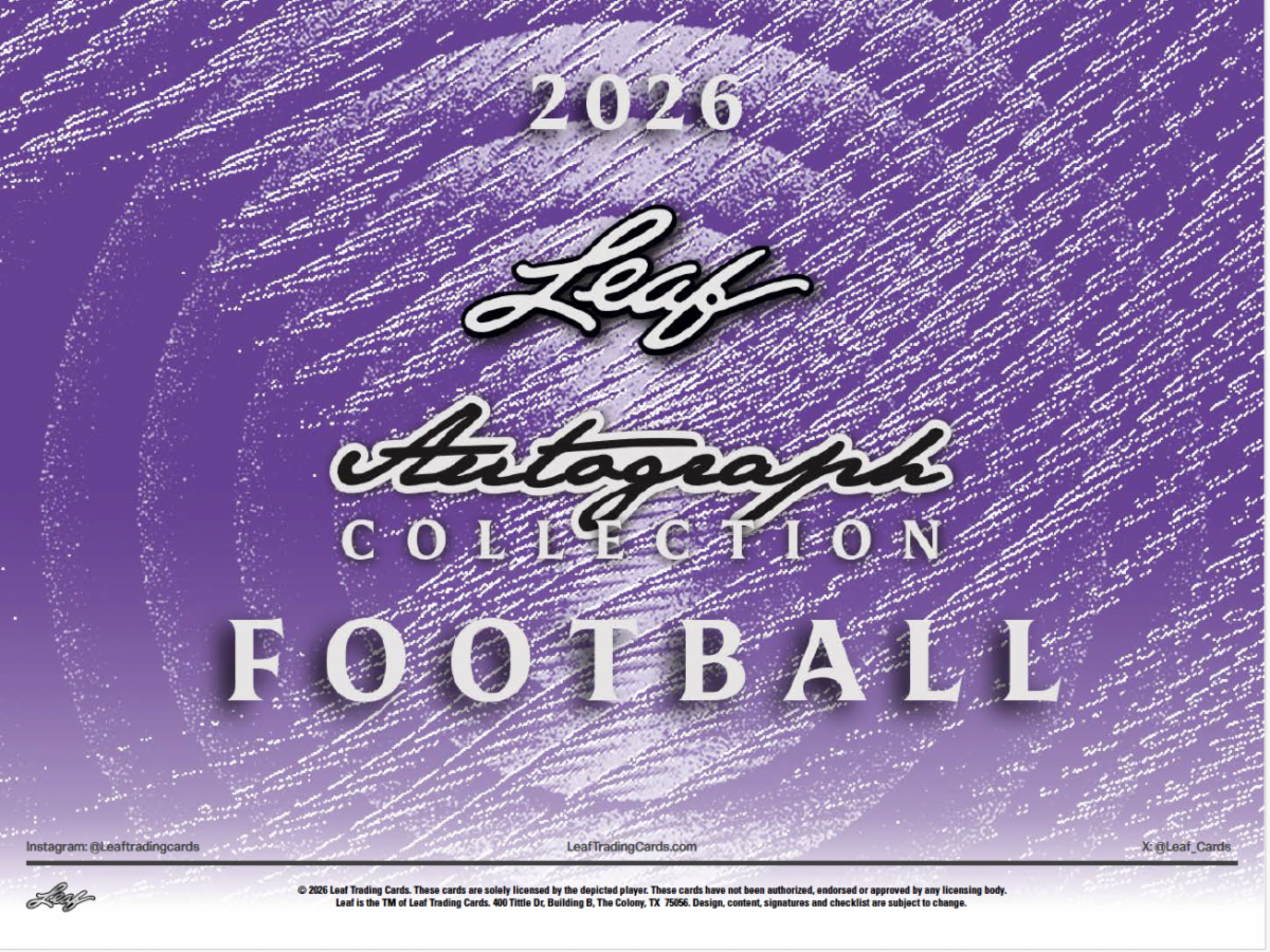 2026 Leaf Autograph Collection Football Hobby Box