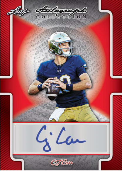2026 Leaf Autograph Collection Football Hobby Box