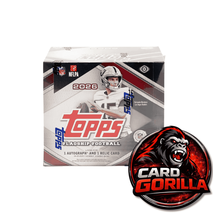 2026 Topps Flagship Football Hobby Jumbo Box