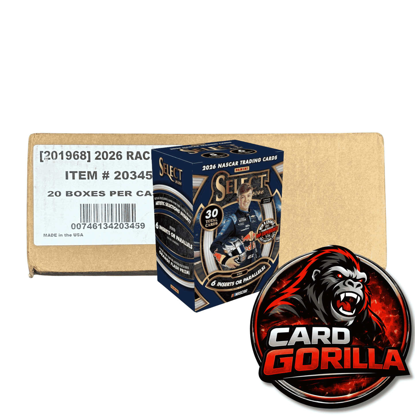2026 Panini Select Racing Blaster Box – 20 Box Sealed Case