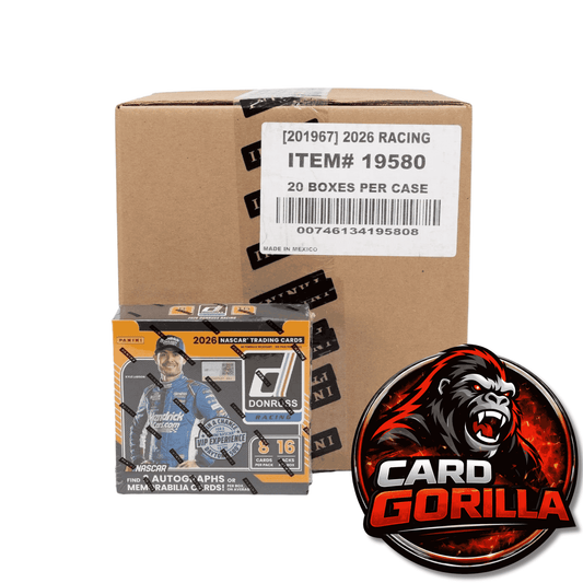 2026 Donruss NASCAR Racing Sealed Case - 20 Hobby Boxes