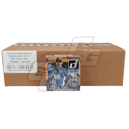 2026 Panini Donruss NASCAR Racing Mega Sealed Case - 20 Boxes