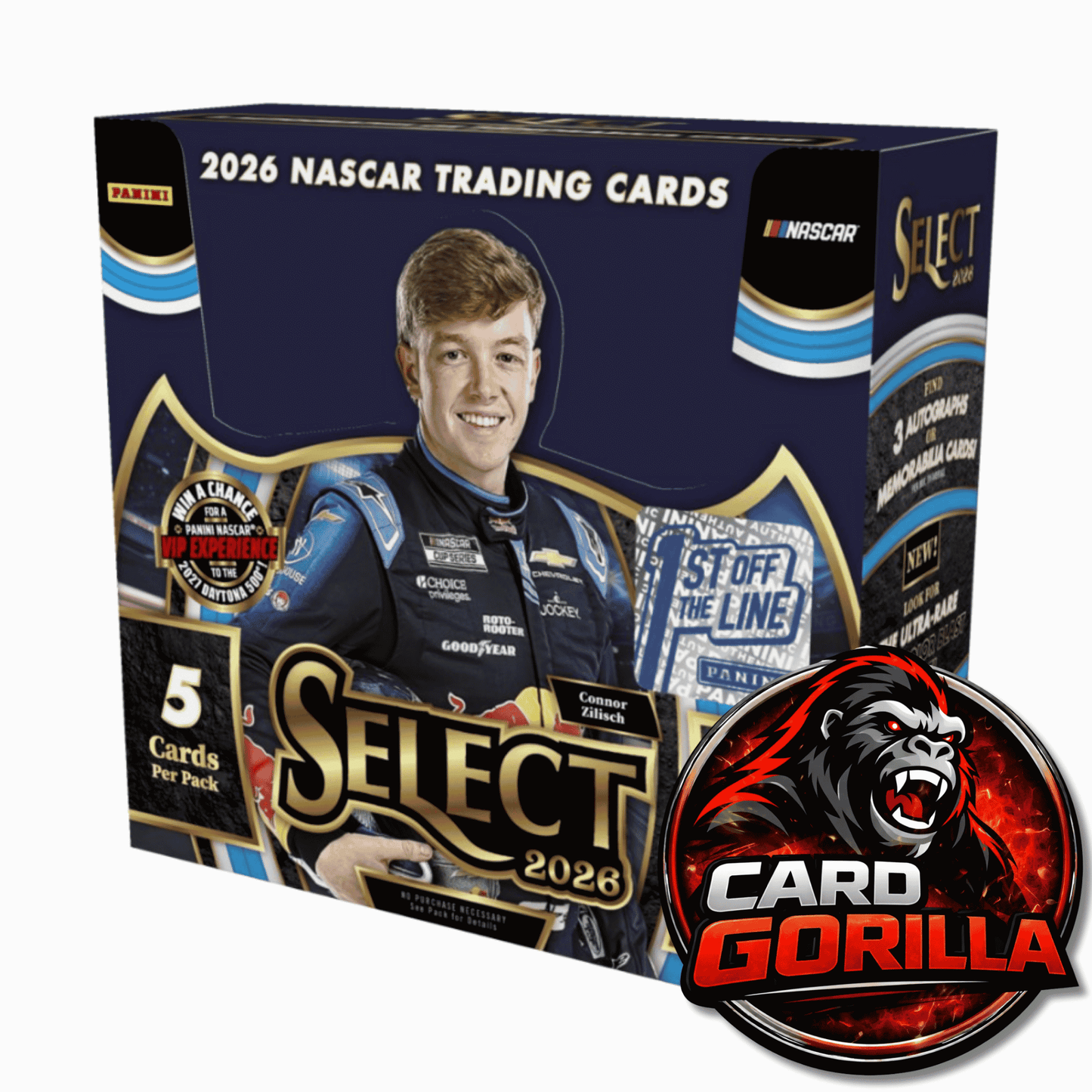 2026 Panini Select NASCAR Racing FIRST OF THE LINE Hobby Box - FOTL