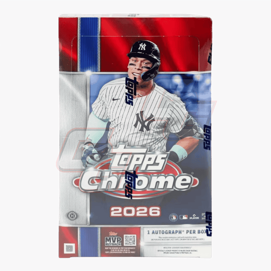 2026 Topps Chrome Baseball Hobby Box