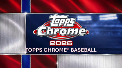 2026 Topps Chrome Baseball Hobby Box