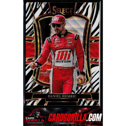 2026 Panini Select #244 Daniel Hemric Zebra Prizms