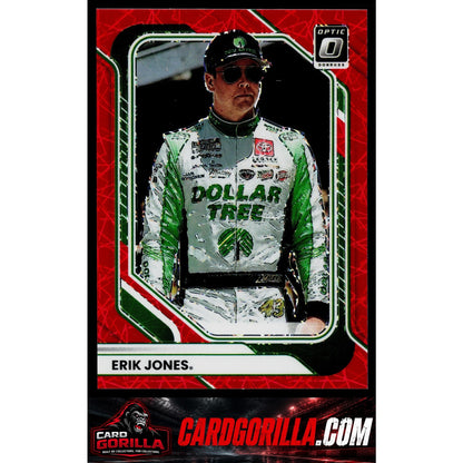 2026 Donruss #93 Erik Jones Optic Red Velocity #/199