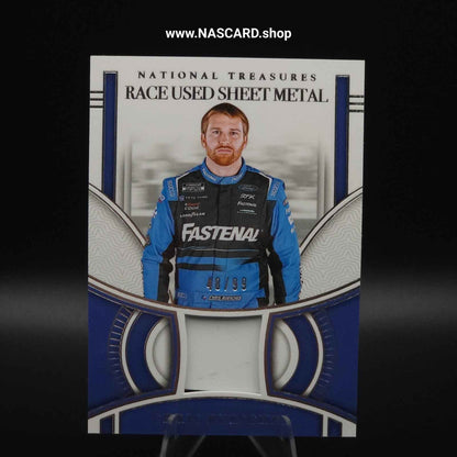 2024 Panini National Treasures Race Used Sheet Metal Chris Buescher /99 - NASCARD.shop