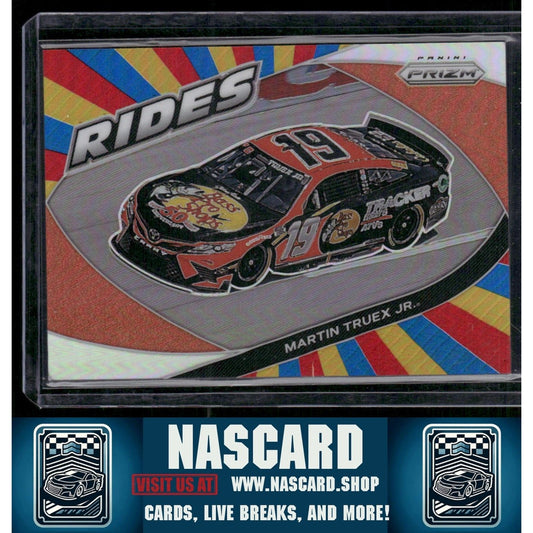 2022 Panini Prizm #63 Martin Truex Jr. Rainbow Prizm #/24 - NASCARD.shop