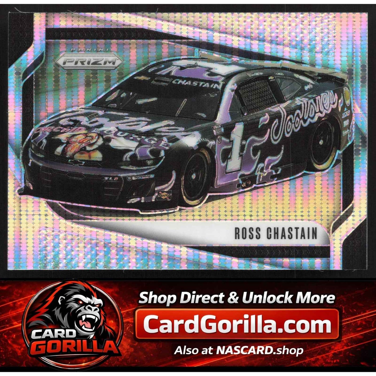 2025 Panini Prizm #124 Ross Chastain Pulsar #/299