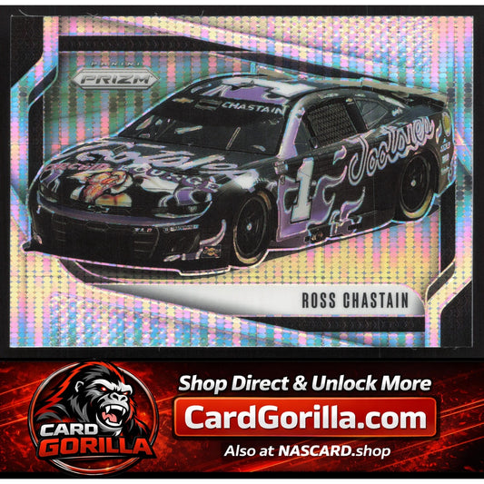 2025 Panini Prizm #124 Ross Chastain Pulsar #/299