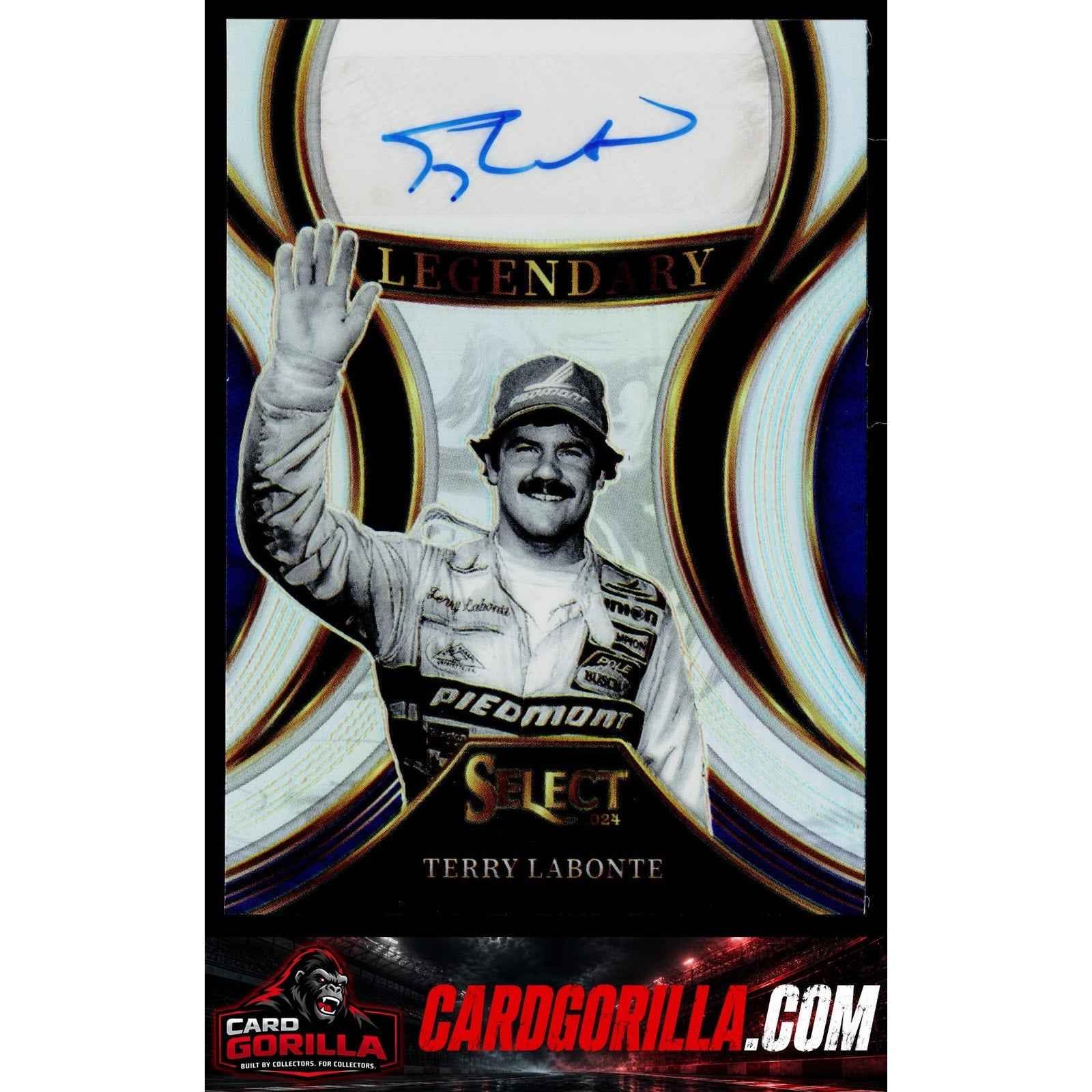 2024 Panini Select #LS-TLT Terry Labonte Legendary Signatures