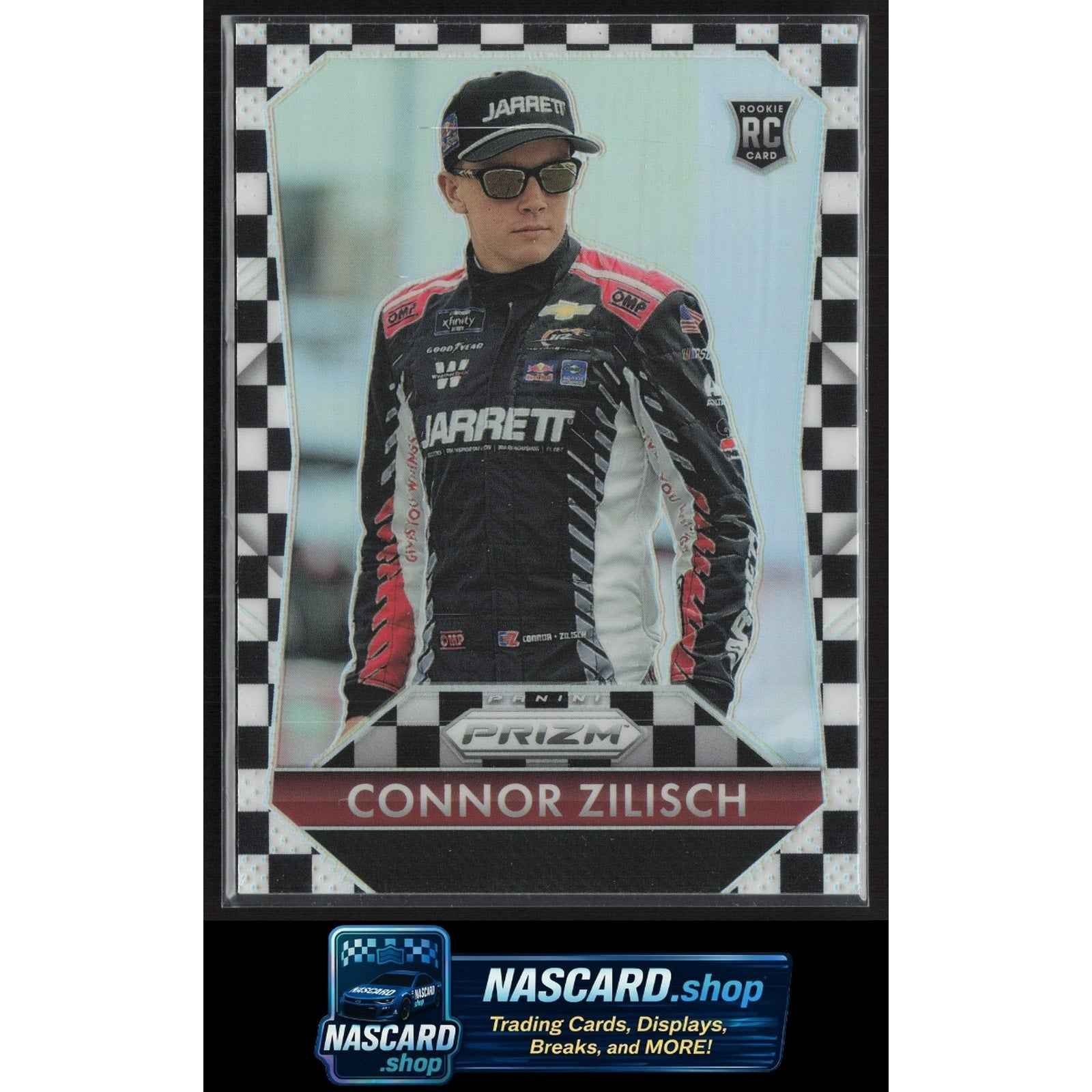 2025 Panini Prizm #178 Connor Zilisch Checkered Flag #/75 RC