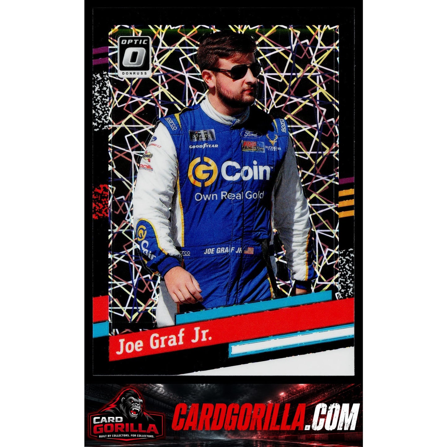 2024 Donruss #131 Joe Graf Jr. Optic Black Velocity #/39