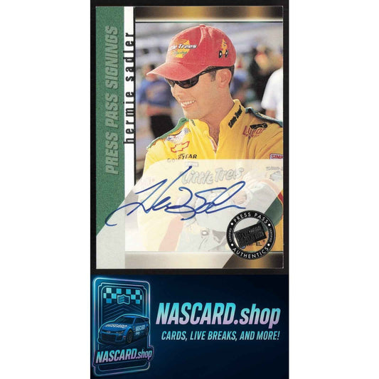2000 Press Pass #NNO Hermie Sadler Signings