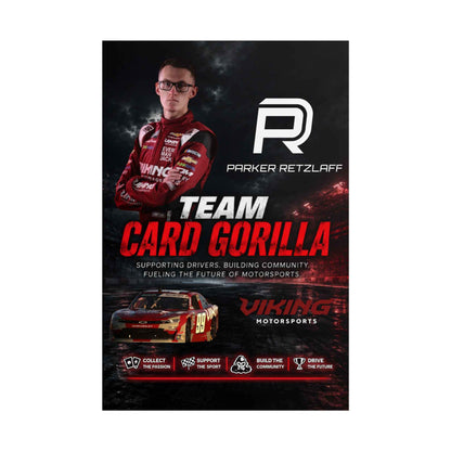 Parker Retzlaff | Team Card Gorilla Poster