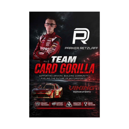 Parker Retzlaff | Team Card Gorilla Poster