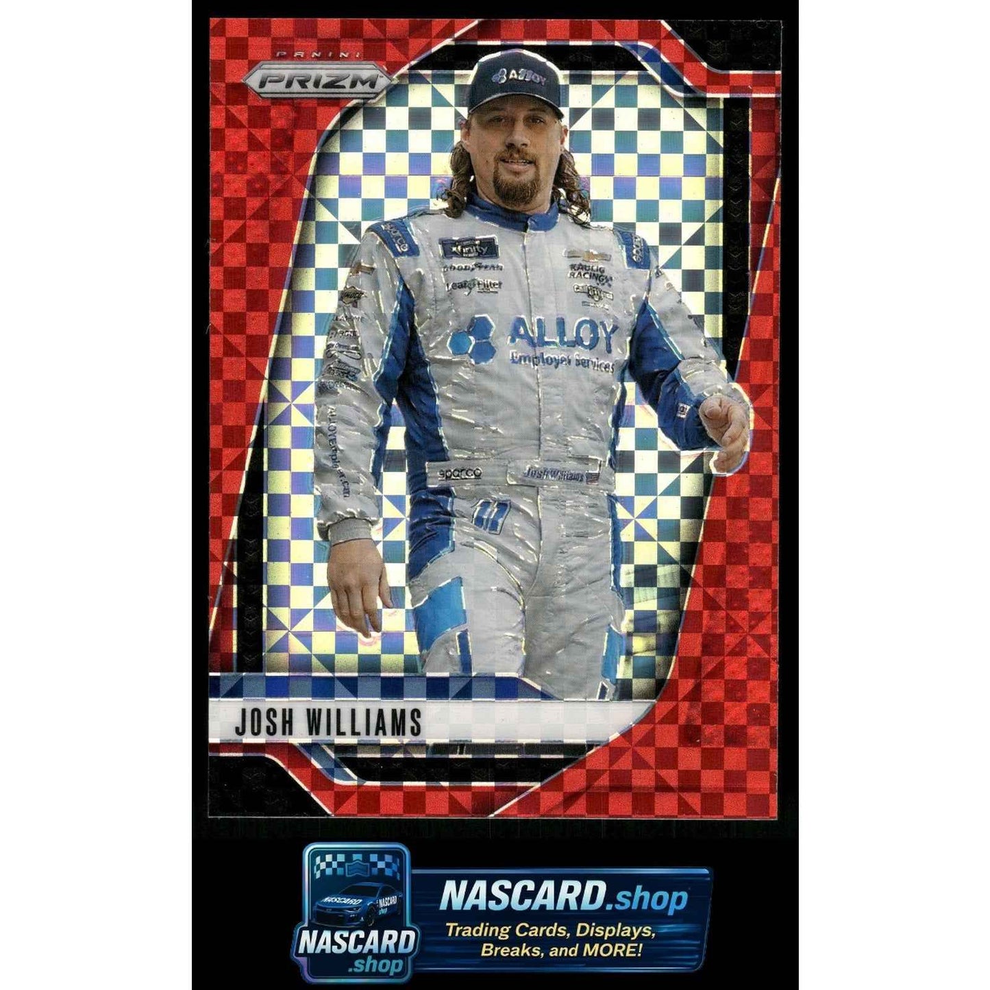 2025 Panini Prizm #16 Josh Williams Red Power #/175