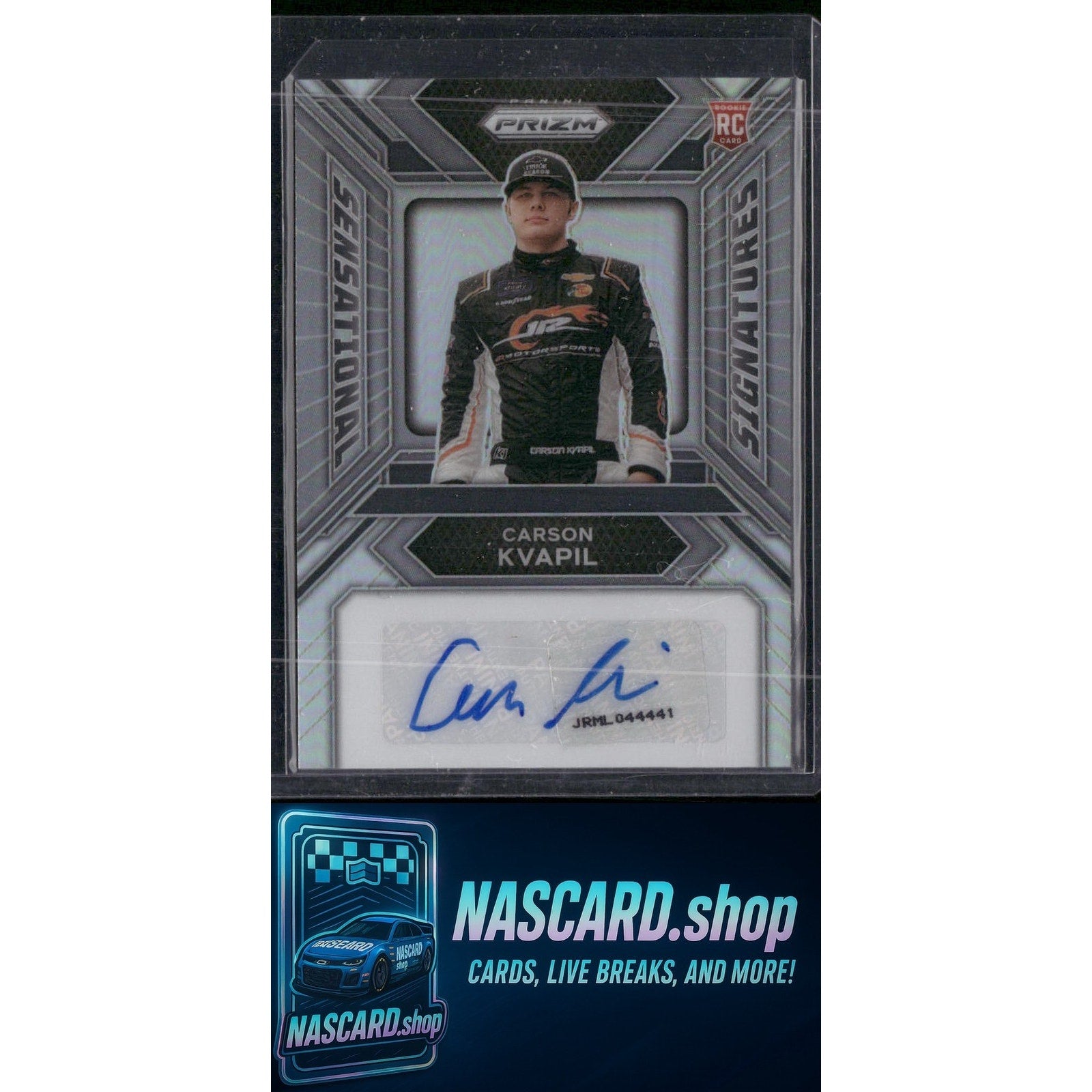 2024 Panini Prizm #SS-CKL Carson Kvapil Sensational Signatures RC - Card Gorilla