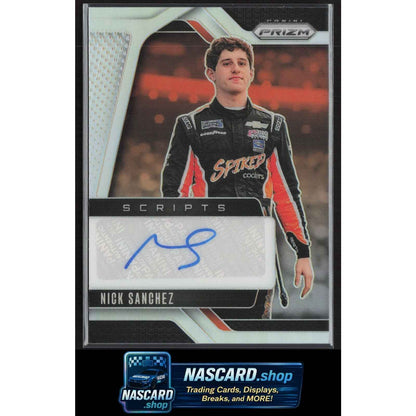 2025 Panini Prizm #S-NSH Nick Sanchez Scripts Prizm
