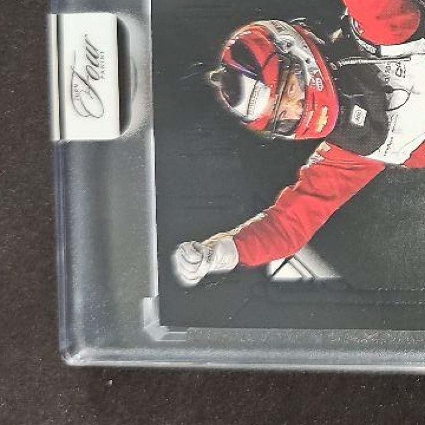 2026 Panini Turn Four Racing Jesse Love #18 Winning Moments Black FOTL /6 Auto