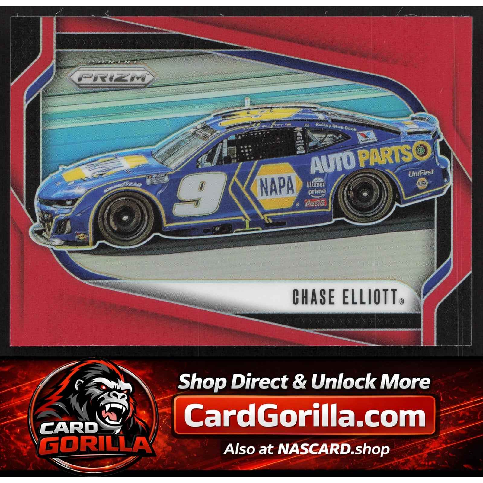 2025 Panini Prizm #138 Chase Elliott Red #/249