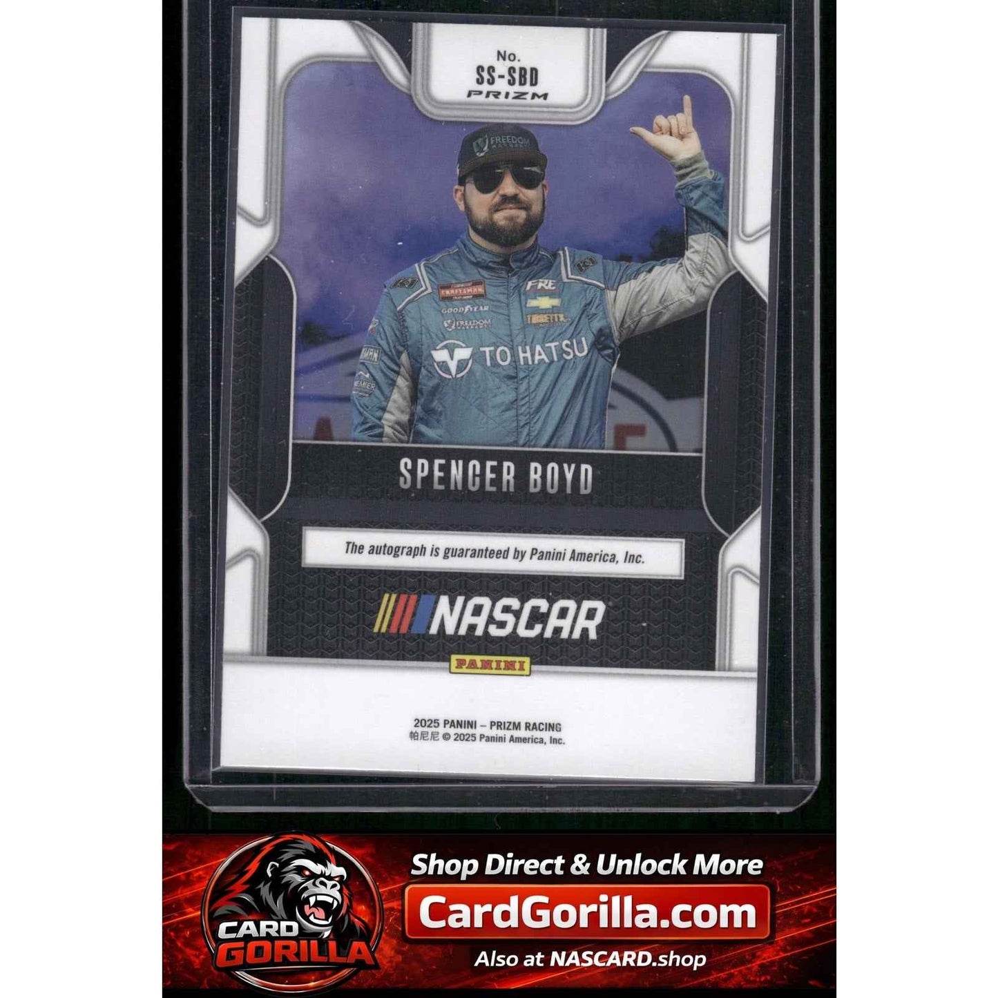 2024 Panini Prizm #SS-SBD Spencer Boyd Sensational Signatures