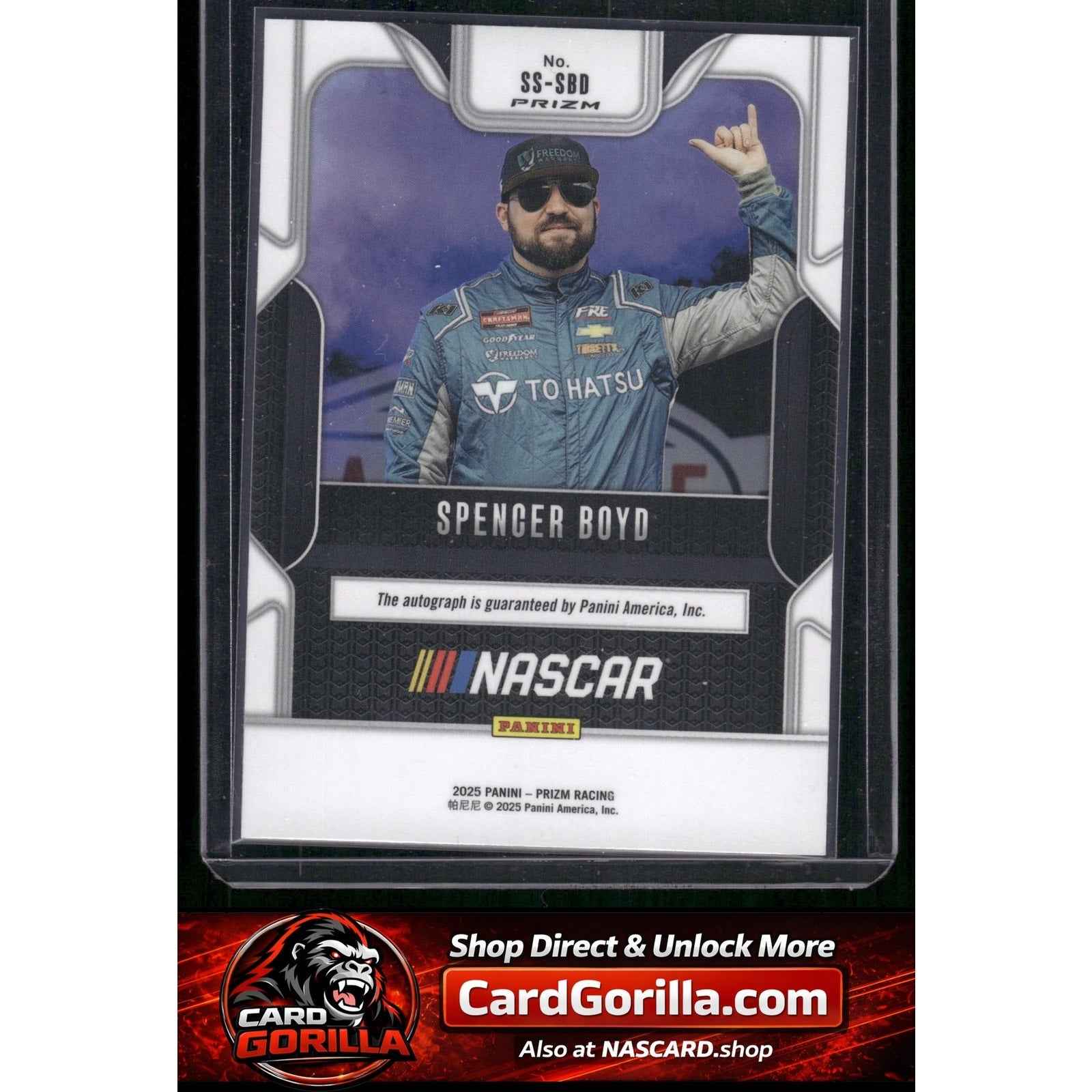 2024 Panini Prizm #SS-SBD Spencer Boyd Sensational Signatures