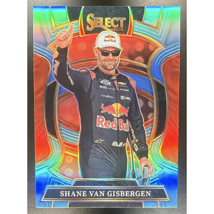 2026 Panini Select NASCAR Shane Van Gisbergen Grandstand Light Blue Prizms /199