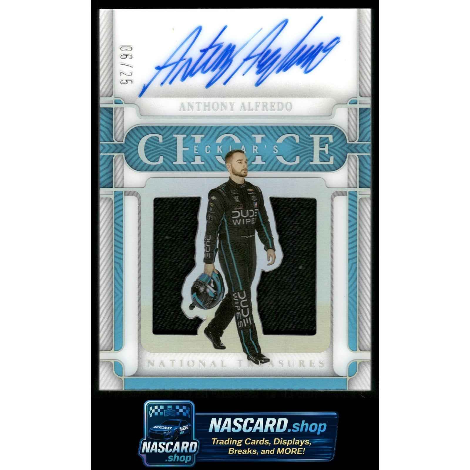 2023 Panini National Treasures Anthony Alfredo Ecklar's Choice Holo Silver #/25