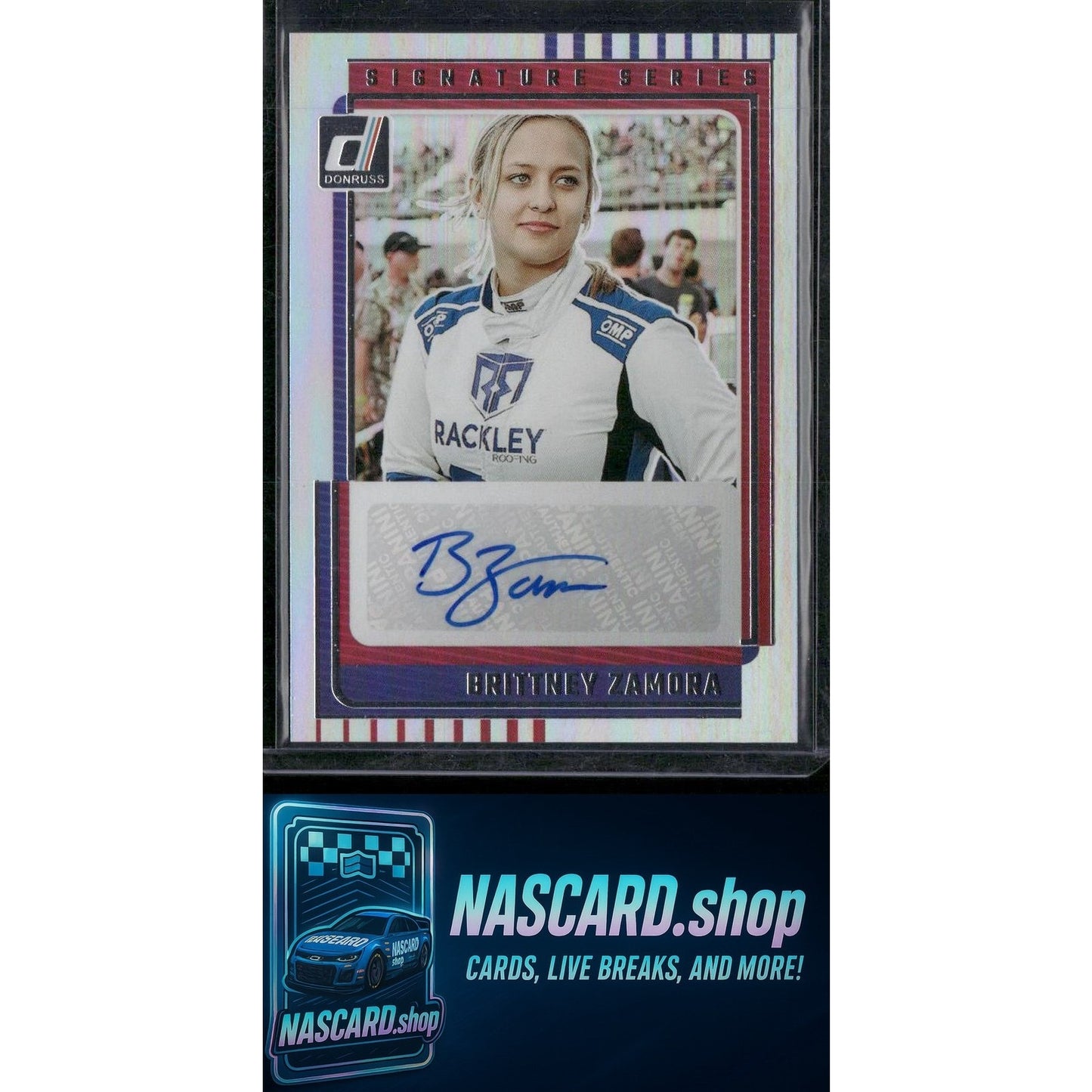 2025 Donruss #SS-BZA Brittney Zamora Signature Series