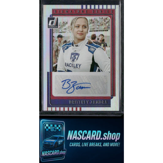 2025 Donruss #SS-BZA Brittney Zamora Signature Series