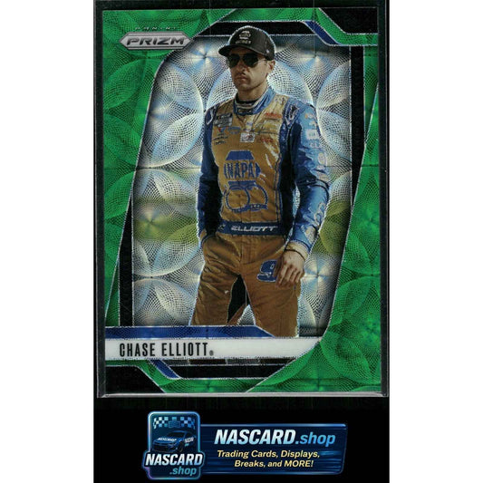 2025 Panini Prizm #43 Chase Elliott Green Scope #/149