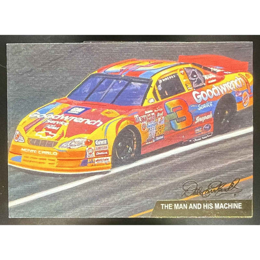 2002 Dale Earnhardt The Artist Series Bill Purdom #59 The Man and His Machine