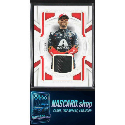 2025 Panini National Treasures William Byron Race Used Tires Holo Silver #25/25