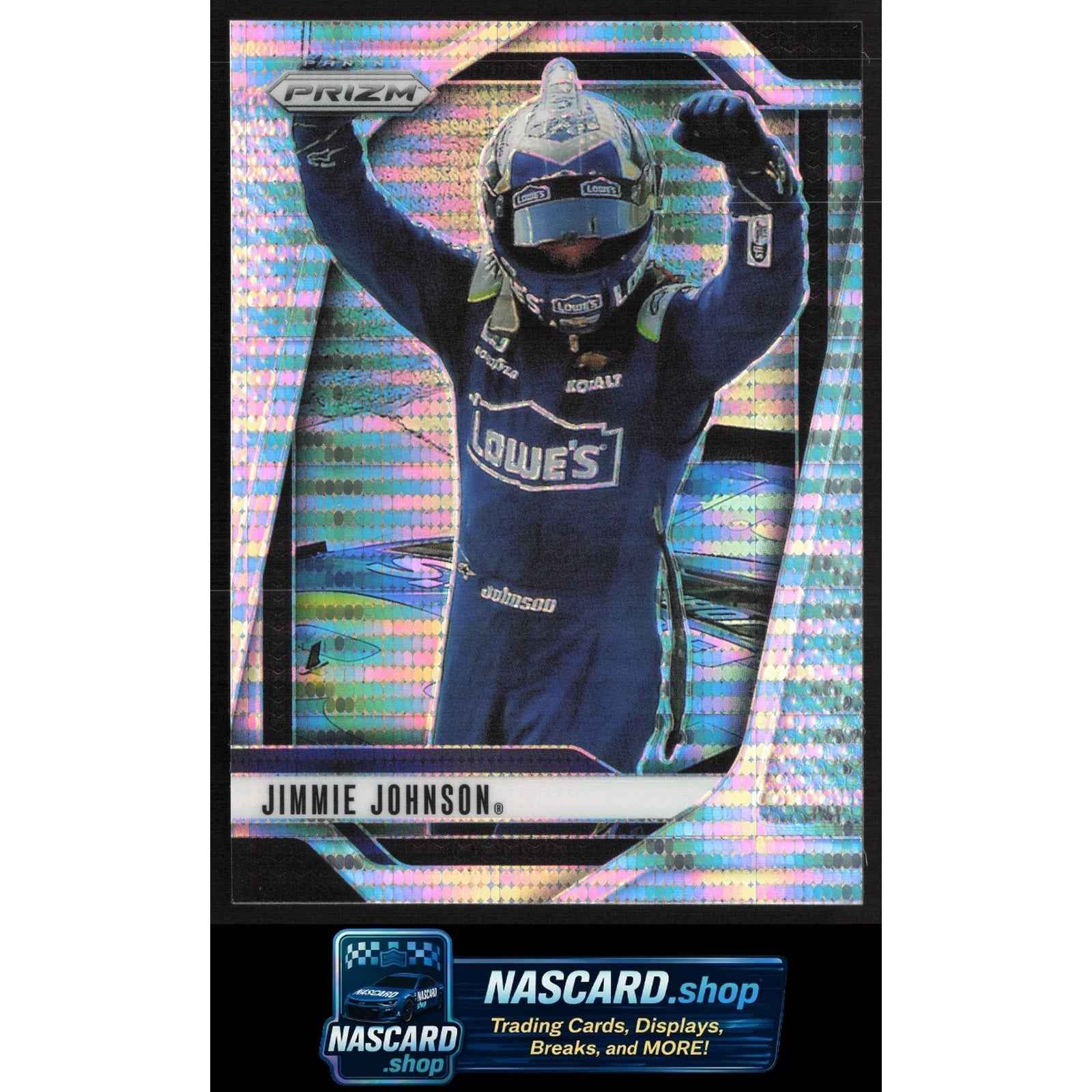 2025 Panini Prizm #88 Jimmie Johnson Pulsar #/299