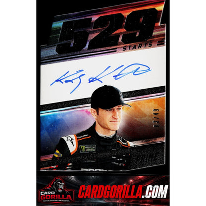 2023 Panini Prime #PNS-KKA Kasey Kahne Die Cut Prime Number Signatures #/49