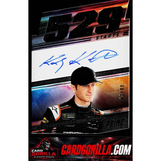 2023 Panini Prime #PNS-KKA Kasey Kahne Die Cut Prime Number Signatures #/49