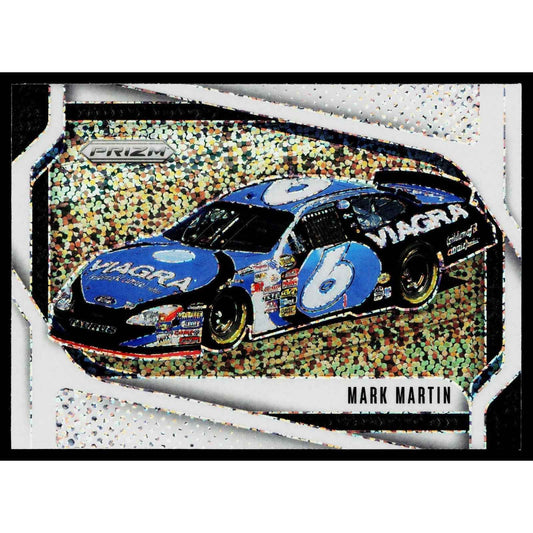 2025 Panini Prizm #145 Mark Martin White Sparkle