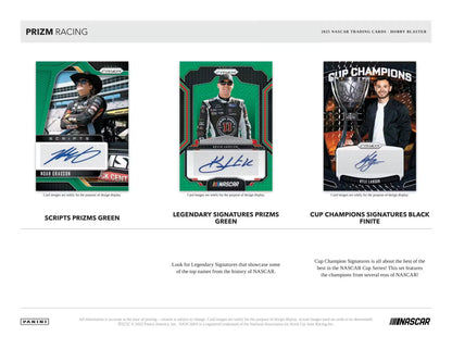 2025 Panini Prizm Racing NASCAR Blaster Box