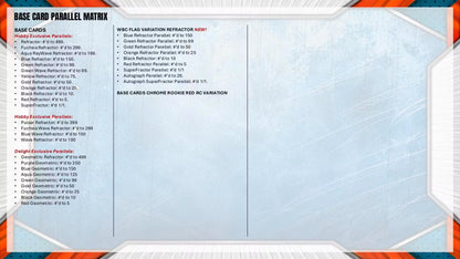 2026 Bowman Chrome Baseball Hobby Box