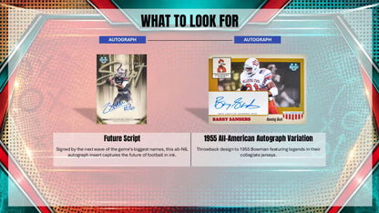 2026 Bowman Football Hobby Jumbo Box