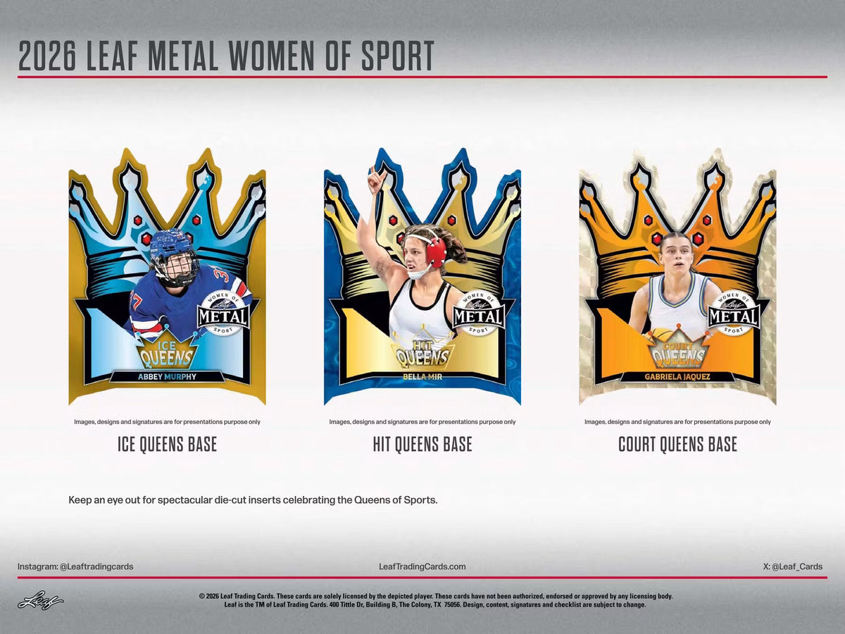 2026 Leaf Metal Women of Sport Hobby Box